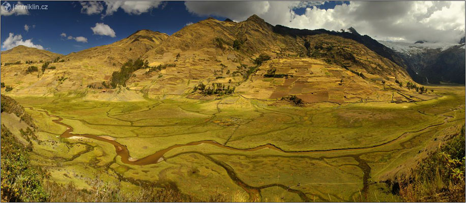 údolí Janca Pampa, NP Huascarán