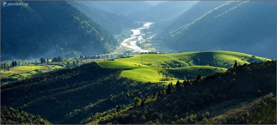 údolí řeky Terebla | polonina Piškoňa