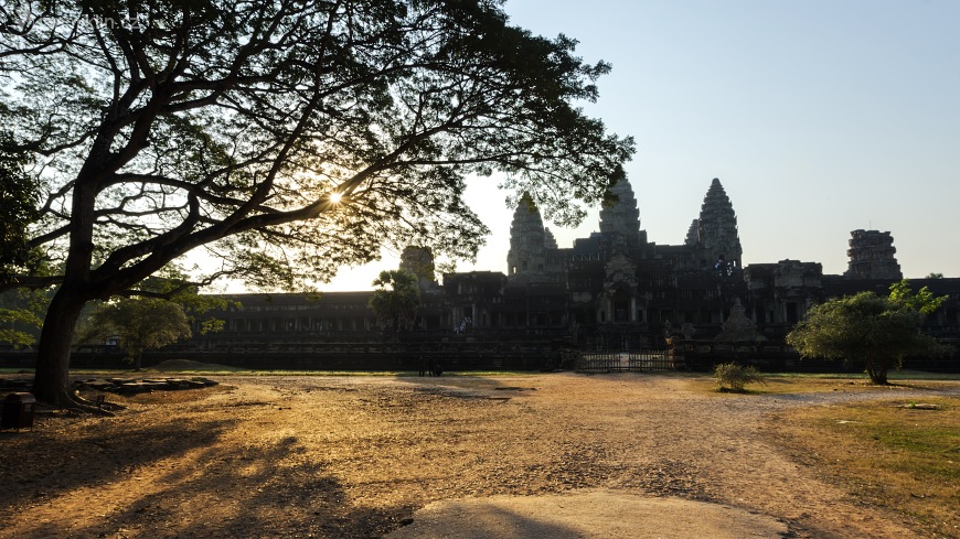 Angkor Wat z východu