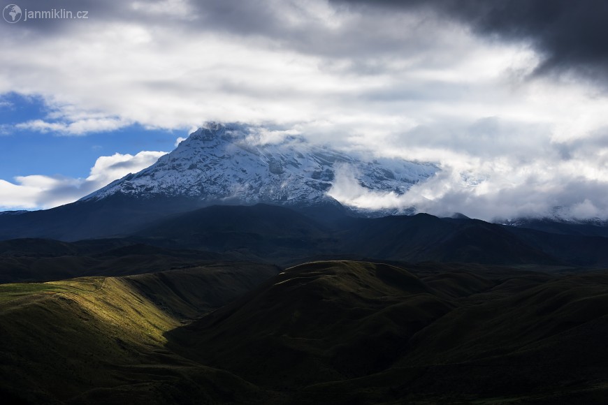 Chimborazo v mracích