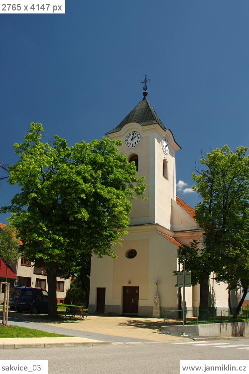 Kostel sv. Barbory, Šakvice