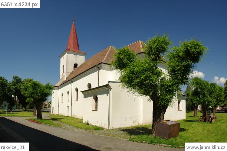 kostel sv. Jana Křtitele, Rakvice