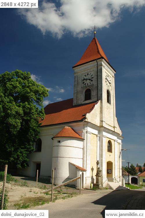 kostel sv. Jiljí, Dolní Dunajovice