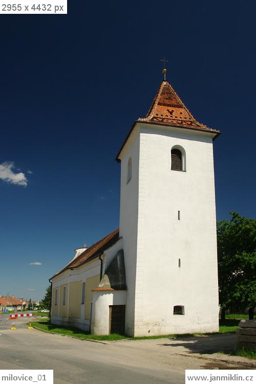 kostel sv. Osvalda, Milovice