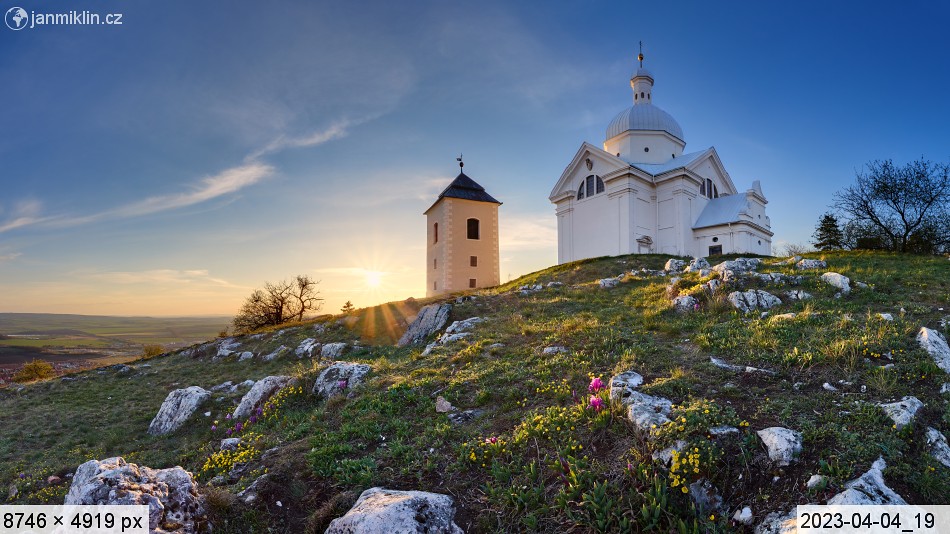 Kostel sv. Šebestiána a zvonice, Svatý kopeček, Mikulov