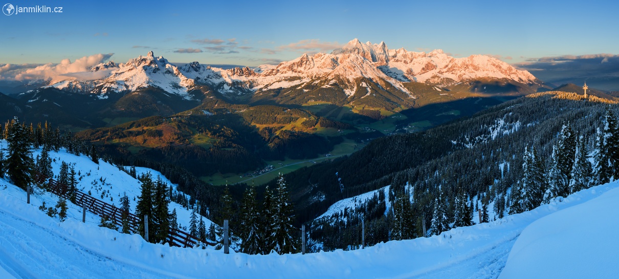 panorama Dachsteinu