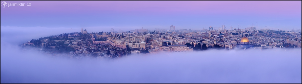 před úsvitem na Olivetské hoře | Jeruzalém