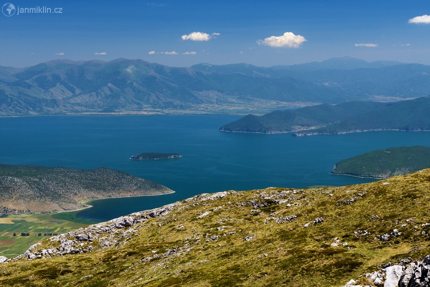 Prespanské jezero z Galičice