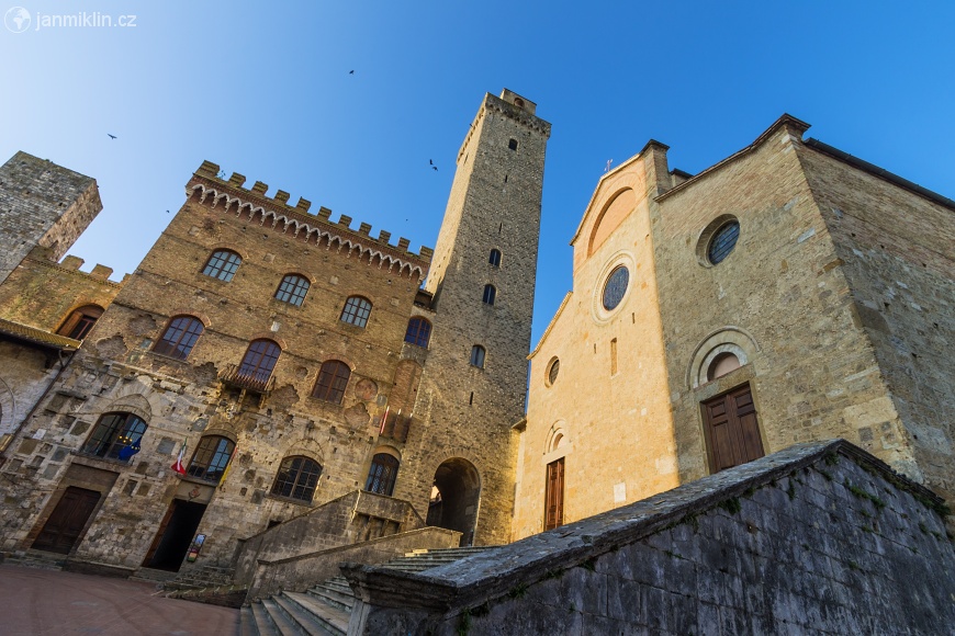 Torre Grossa a Collegiata di San Gimignano 