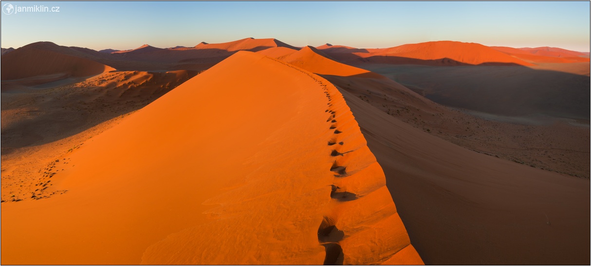 východ slunce na Duně 45 | NP Namib-Naukluft