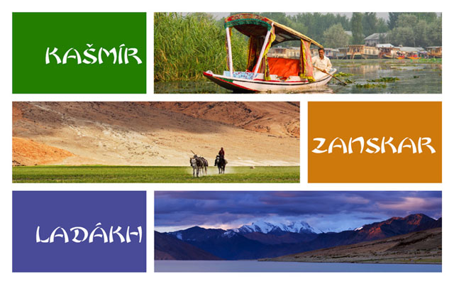 Kašmír, Zanskar a Ladak