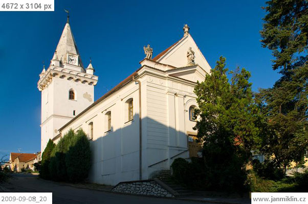 Kostel sv. Barbory, Pavlov