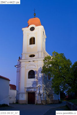 kostel sv. Rozálie, Horní Věstonice