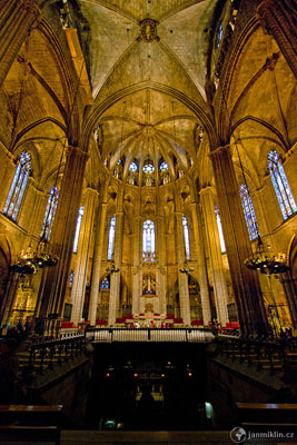 La Catedral de la Santa Cruz y Santa Eulalia
