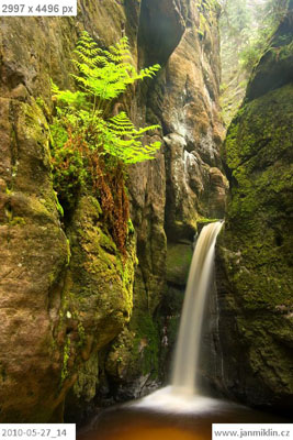 Malý Adršpašský vodopád