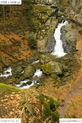 Velký vodopád, NPP Rešovské vodopády
